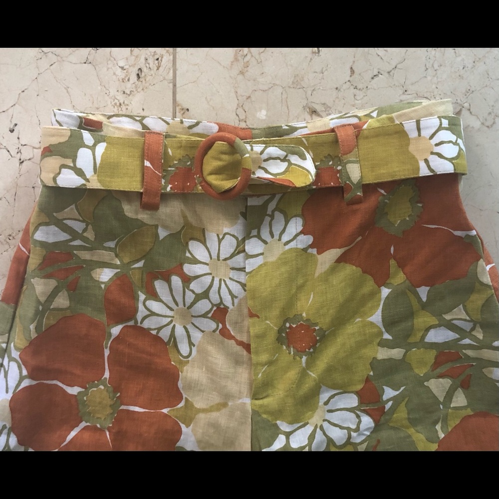 Rare! Anthropologie Faithfull floral pants - Picture 5 of 7